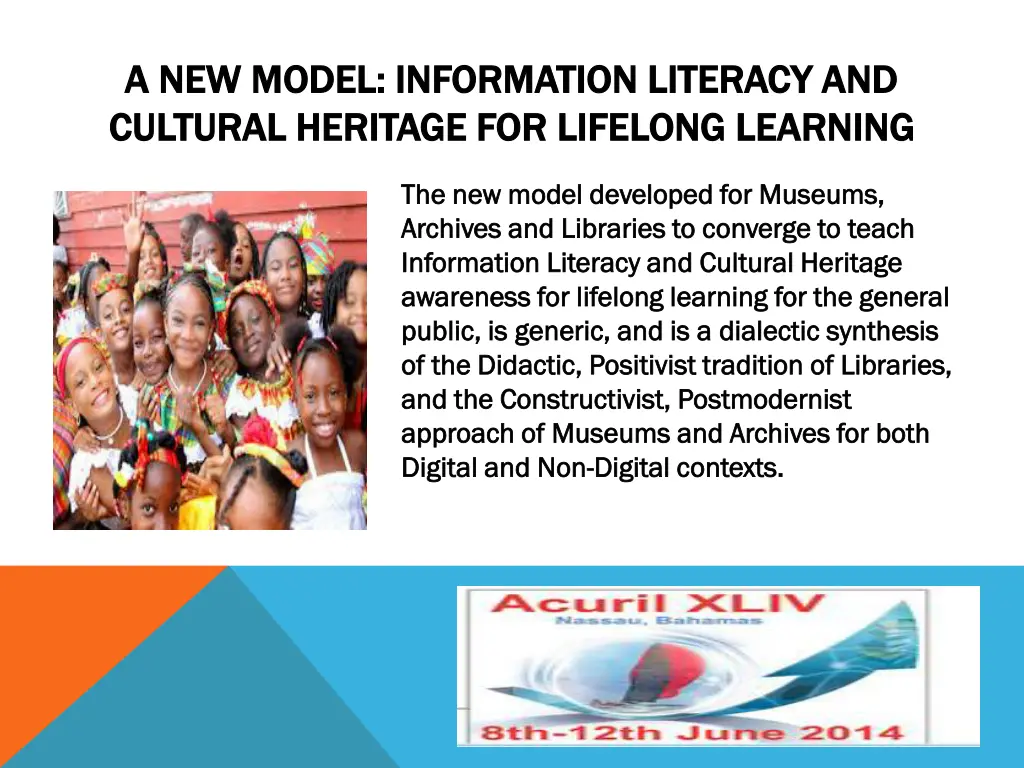a new model information literacy and a new model