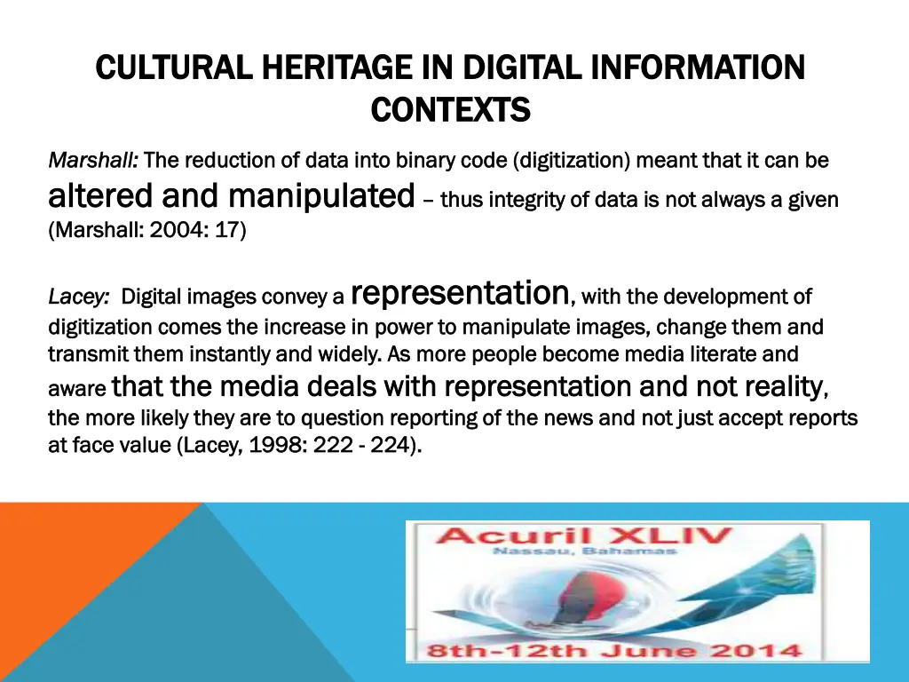 cultural heritage in digital information cultural