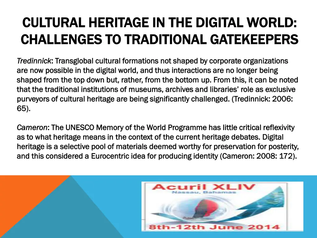 cultural heritage in the digital world cultural
