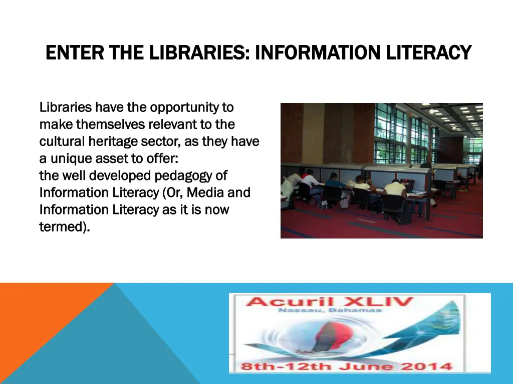 enter the libraries information literacy enter