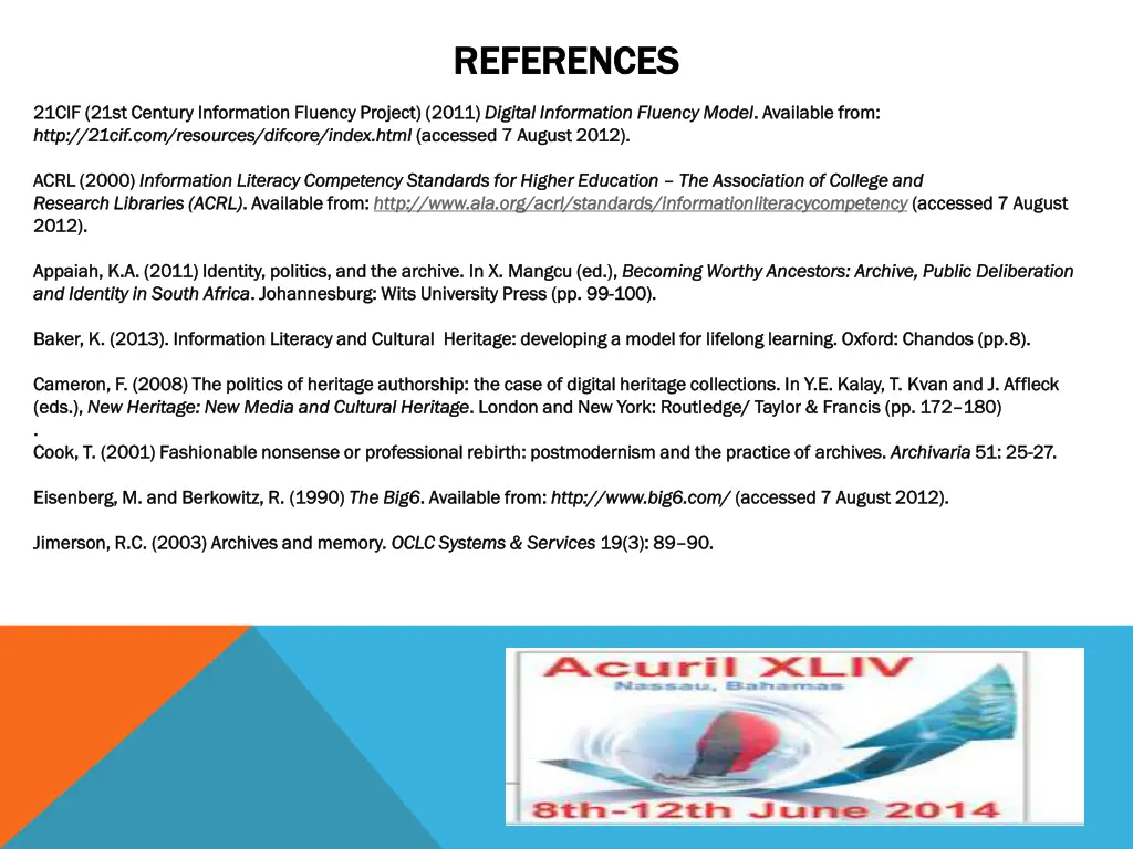 references references