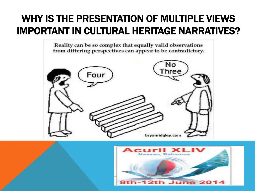 why is the presentation of multiple views