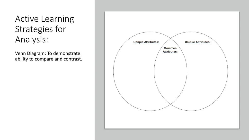 active learning strategies for analysis