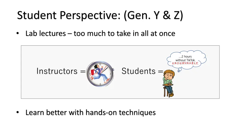 student perspective gen y z