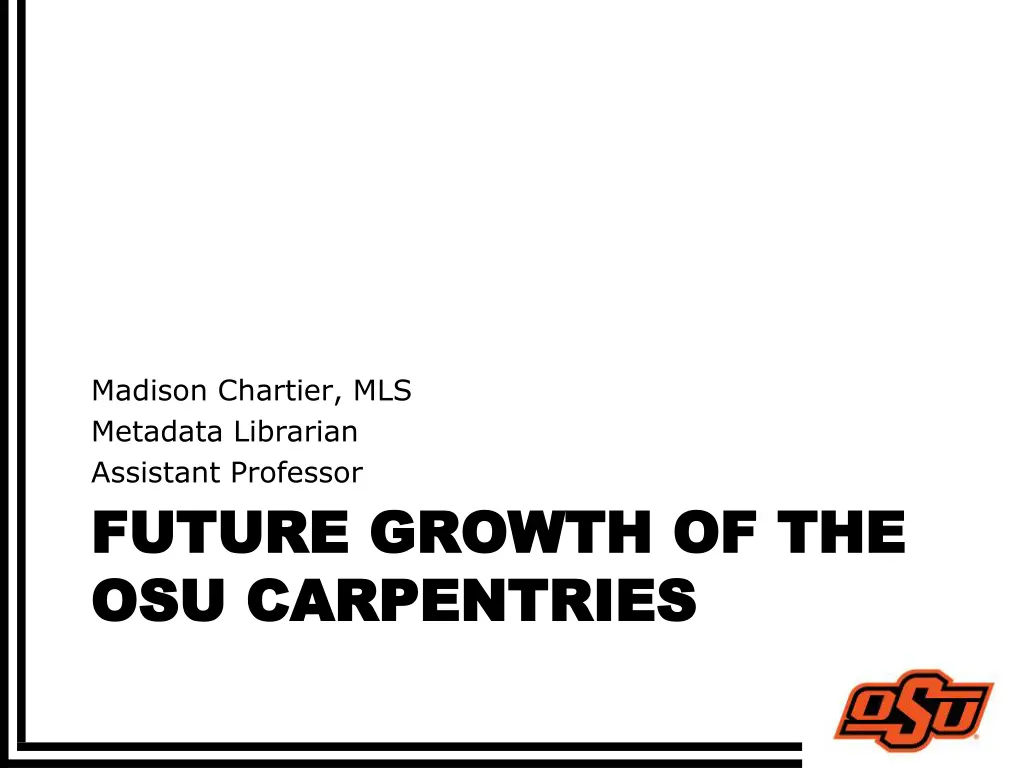 madison chartier mls metadata librarian assistant