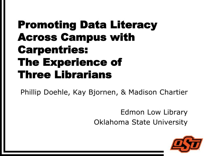promoting data literacy promoting data literacy