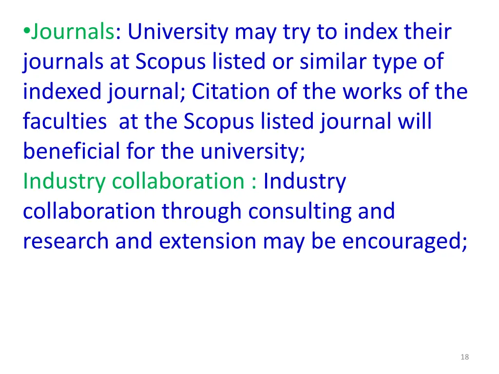 journals university may try to index their