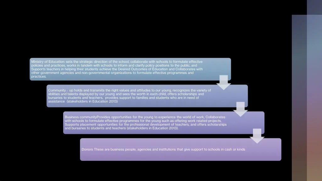 ministry of education sets the strategic