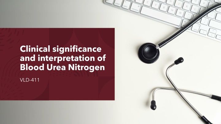 clinical significance and interpretation of blood