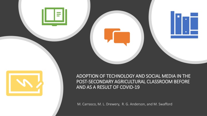 adoption of technology and social media