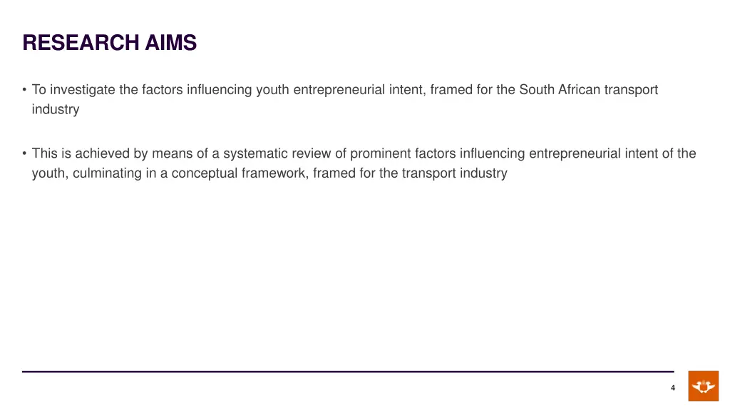 research aims