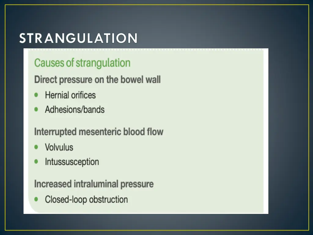 strangulation