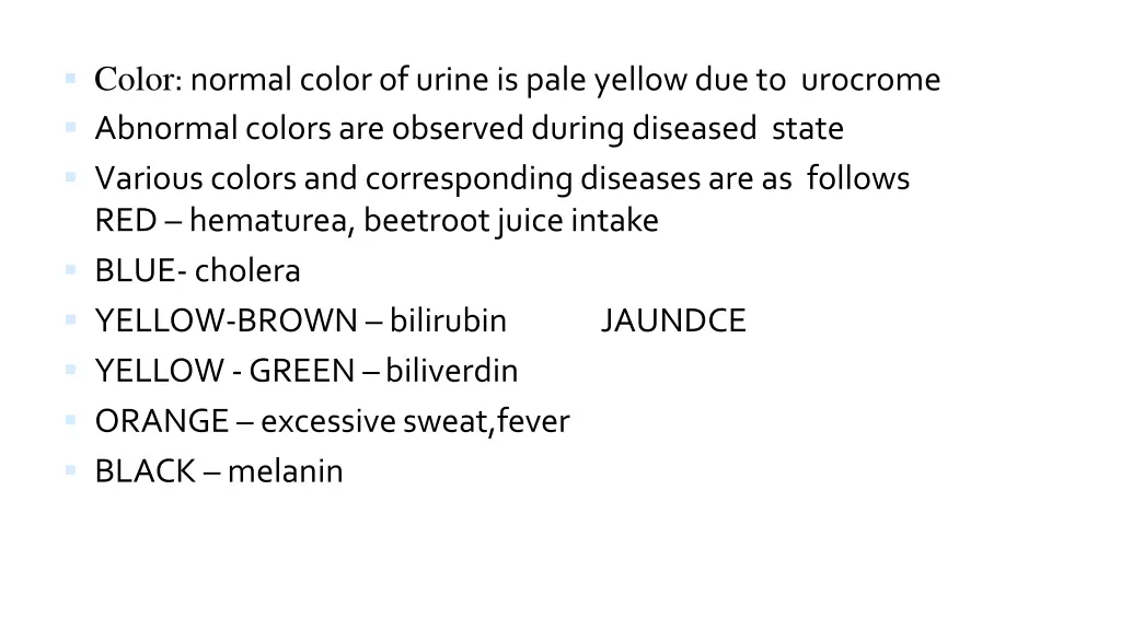 color normal color of urine is pale yellow