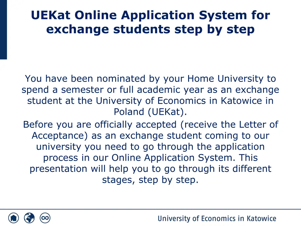 uekat online application system for exchange 1