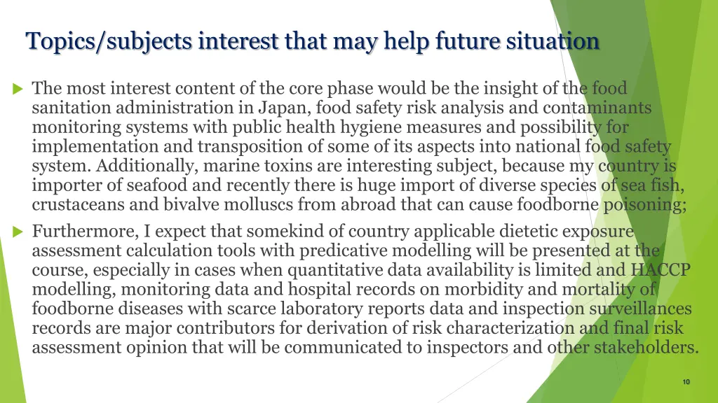 topics subjects interest that may help future