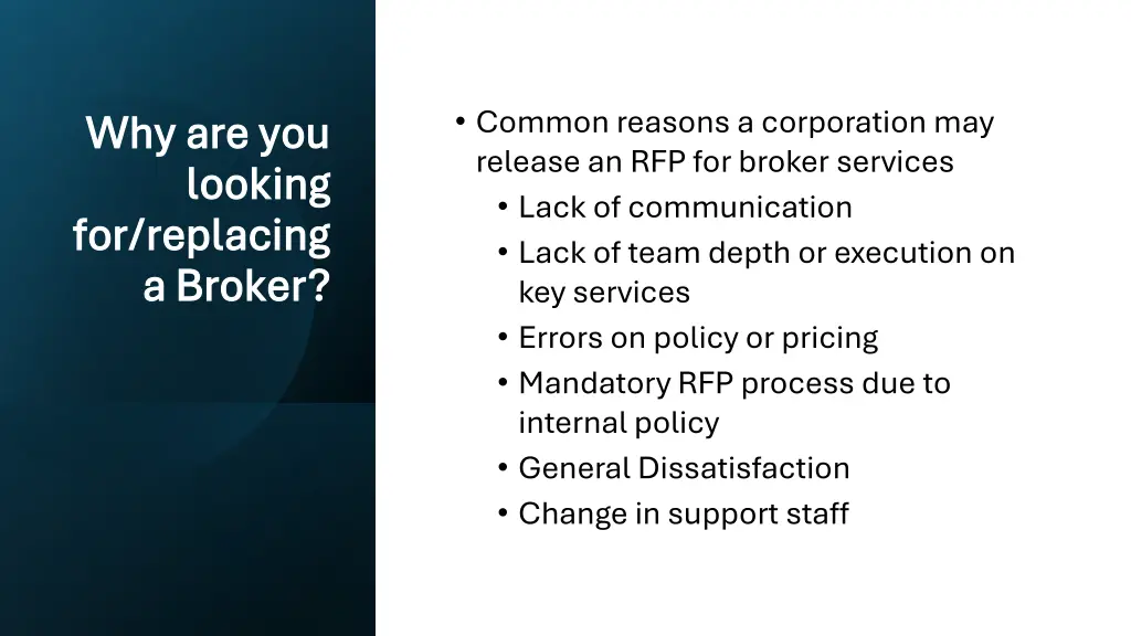 common reasons a corporation may release