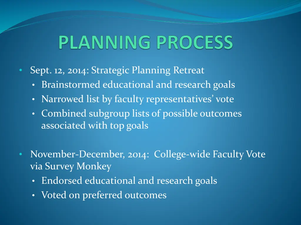 sept 12 2014 strategic planning retreat
