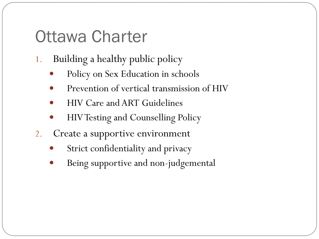 ottawa charter