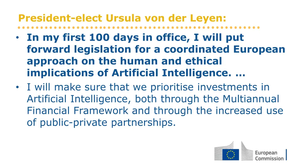 president elect ursula von der leyen