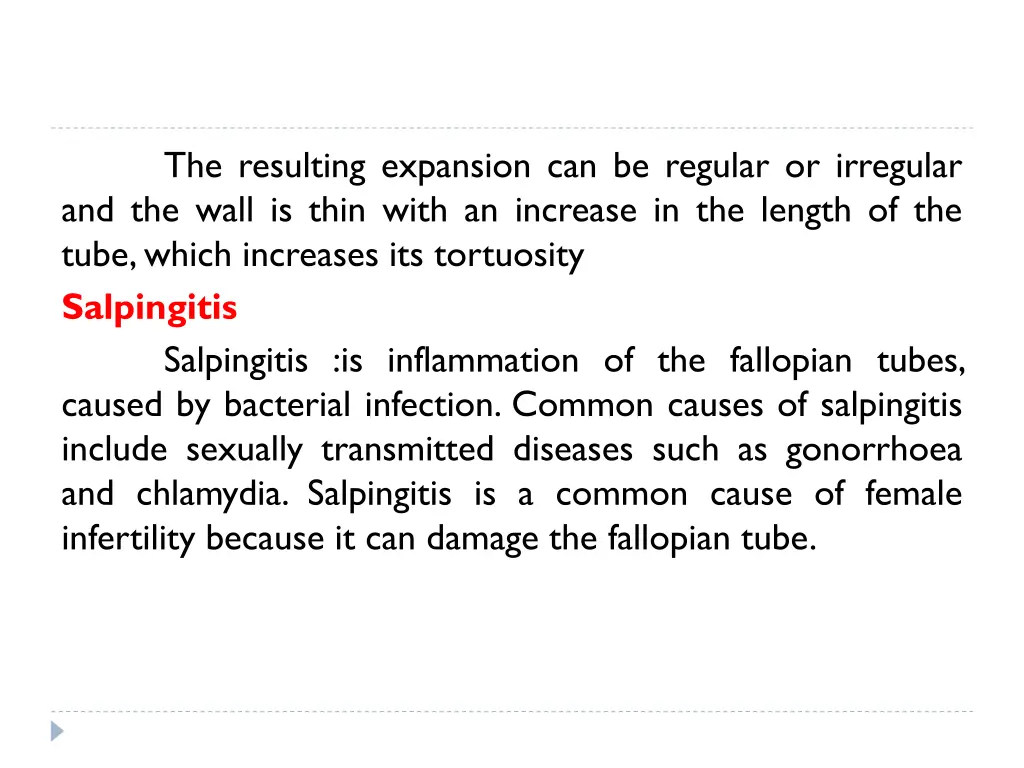 the resulting expansion can be regular