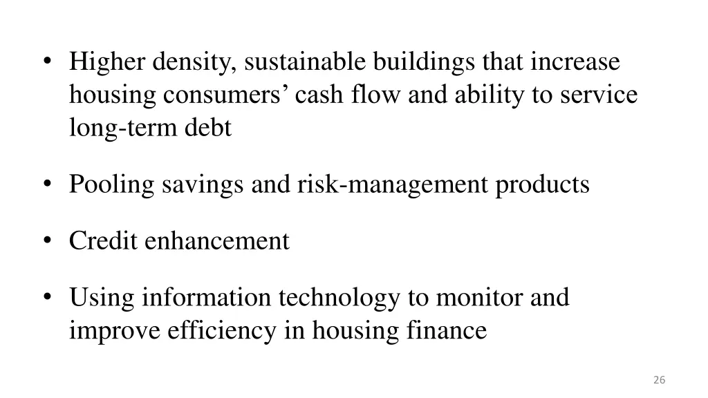 higher density sustainable buildings that