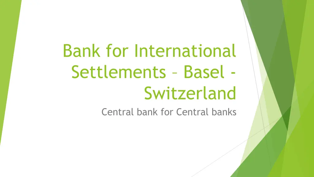 bank for international settlements basel