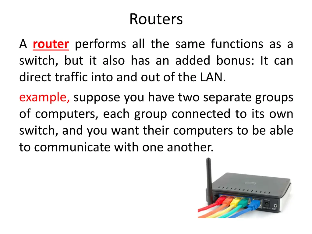 routers