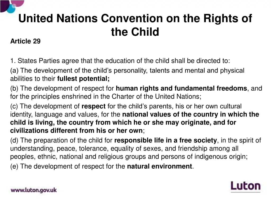 united nations convention on the rights 1