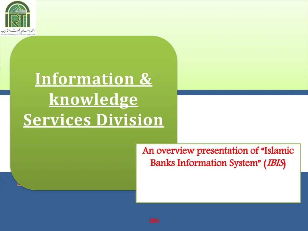 information knowledge services division
