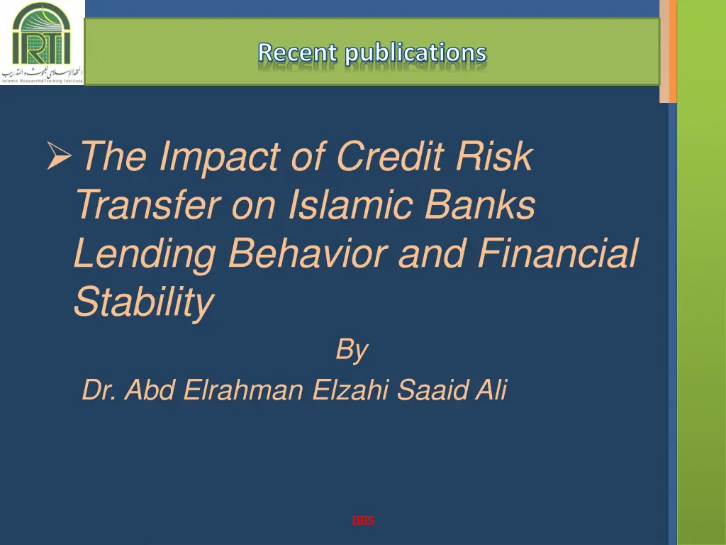 recent publications 1
