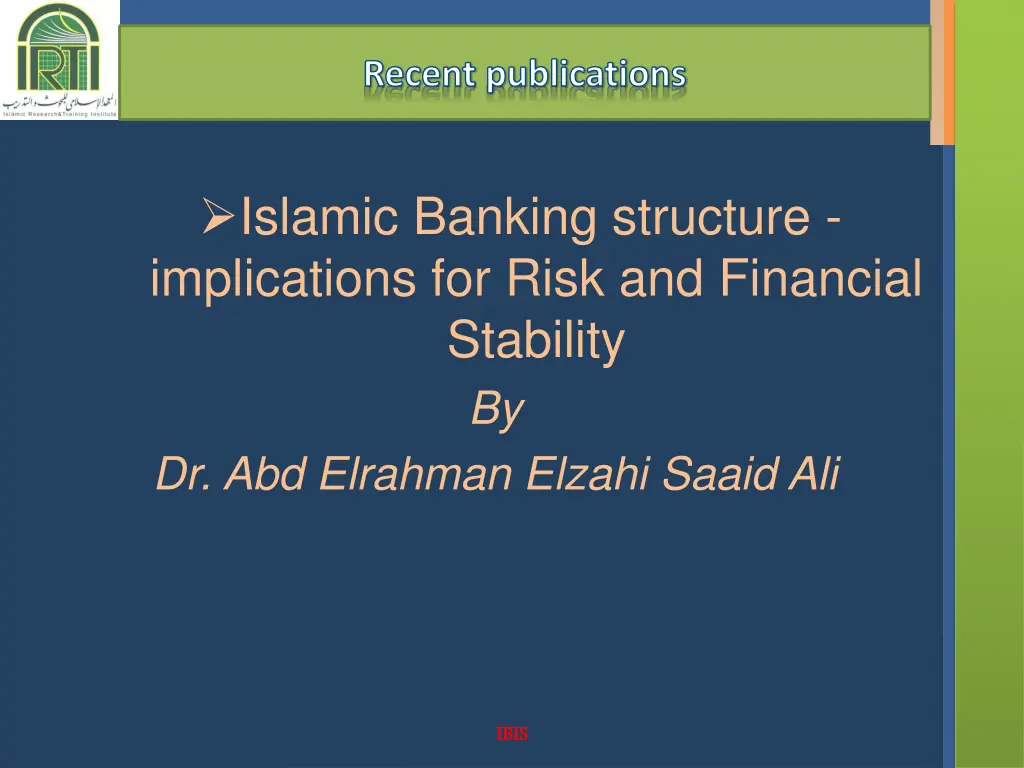 recent publications