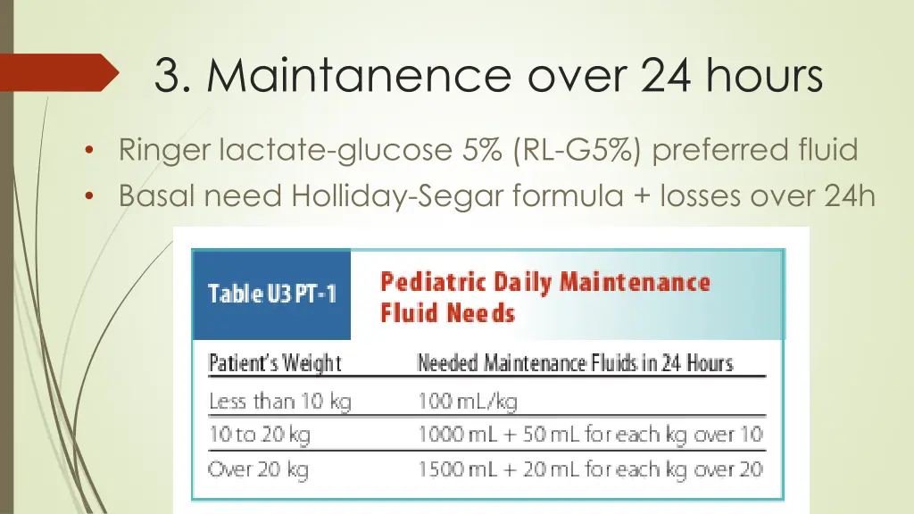 3 maintanence over 24 hours