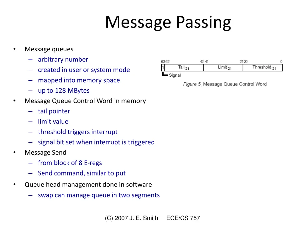 message passing