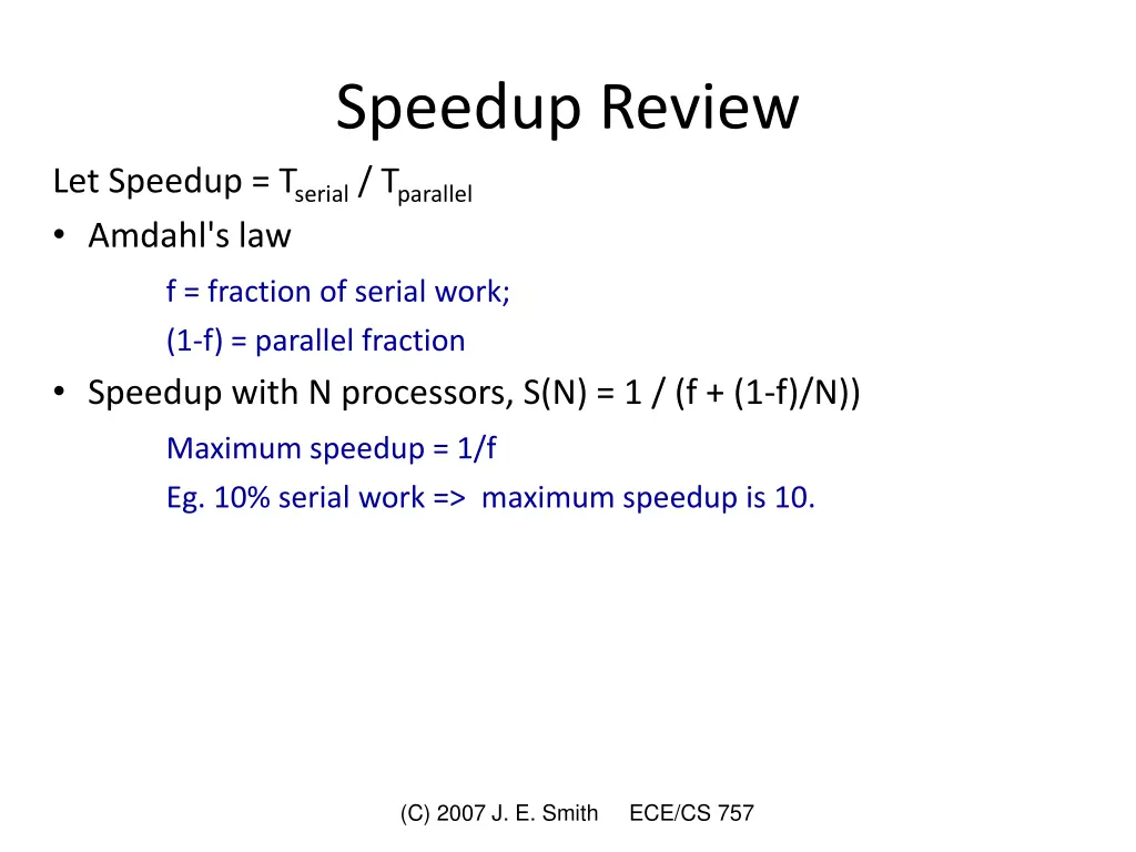 speedup review