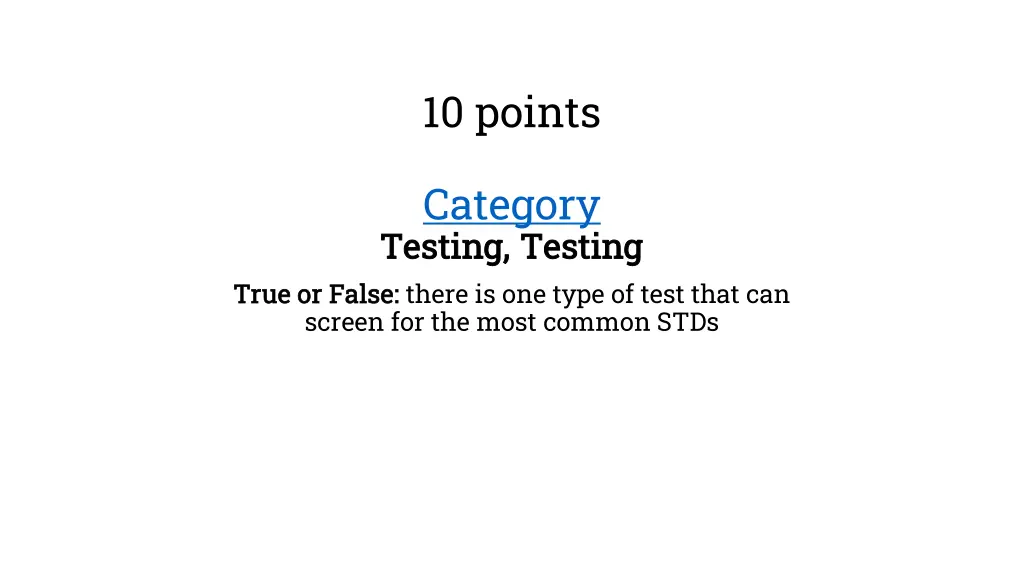 10 points 1