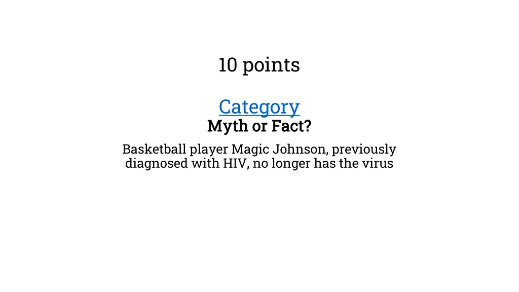 10 points 5