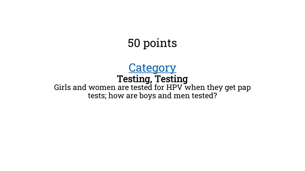 50 points 1