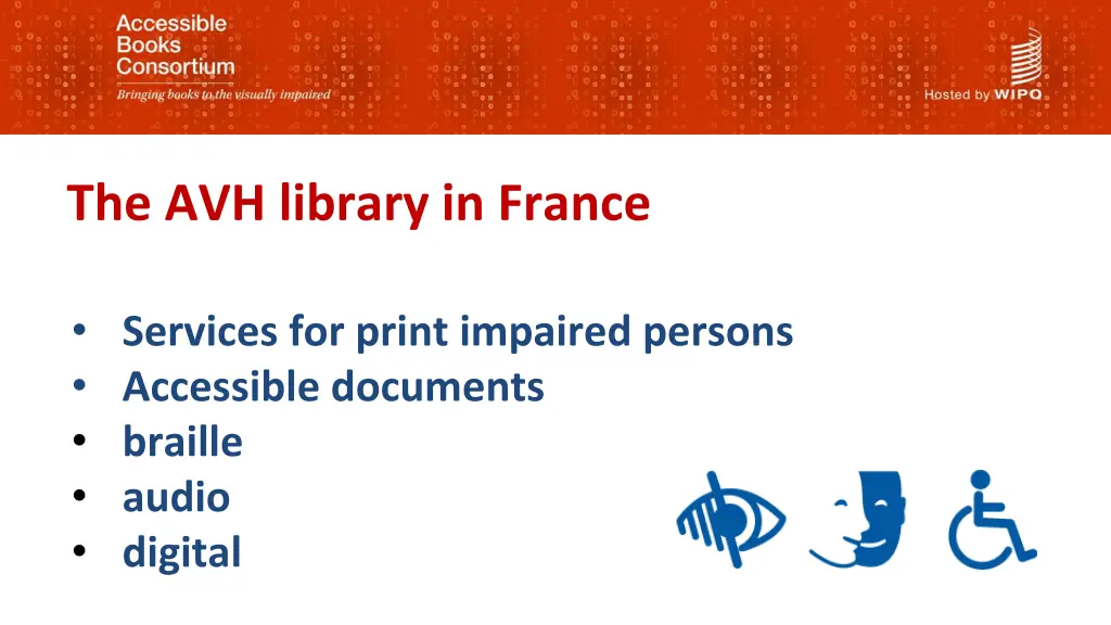 the avh library in france