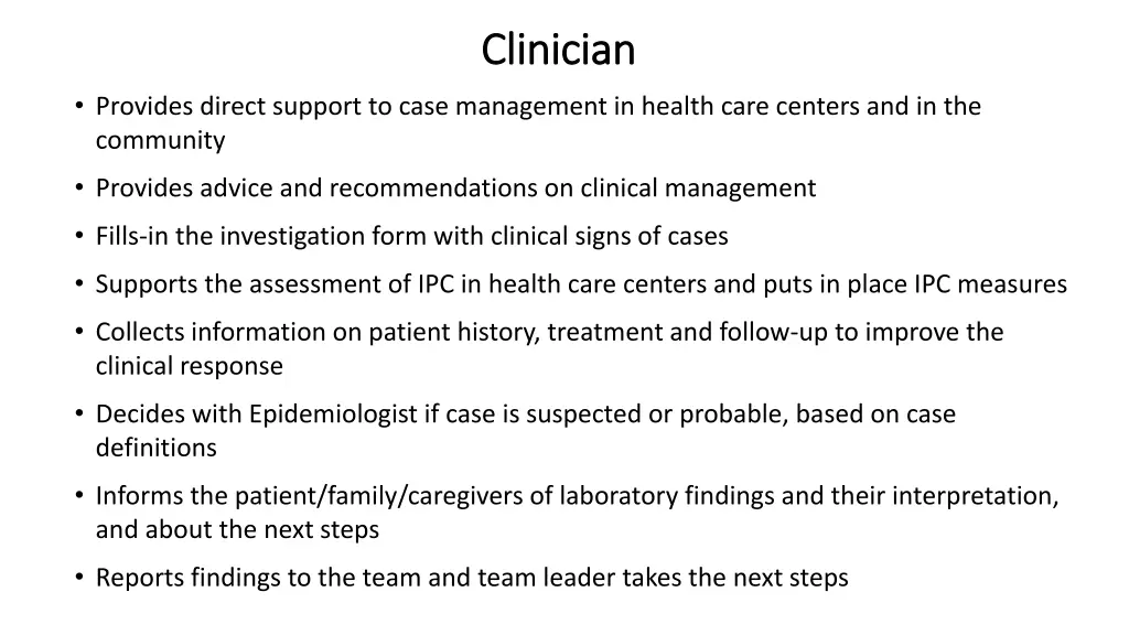 clinician clinician
