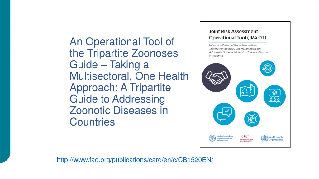 an operational tool of the tripartite zoonoses