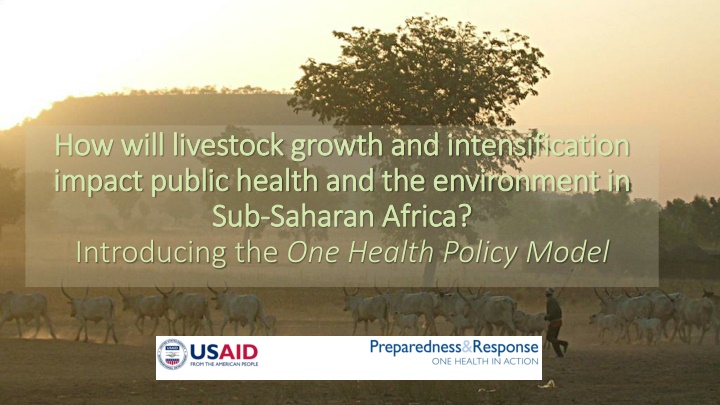 how will livestock growth and intensification