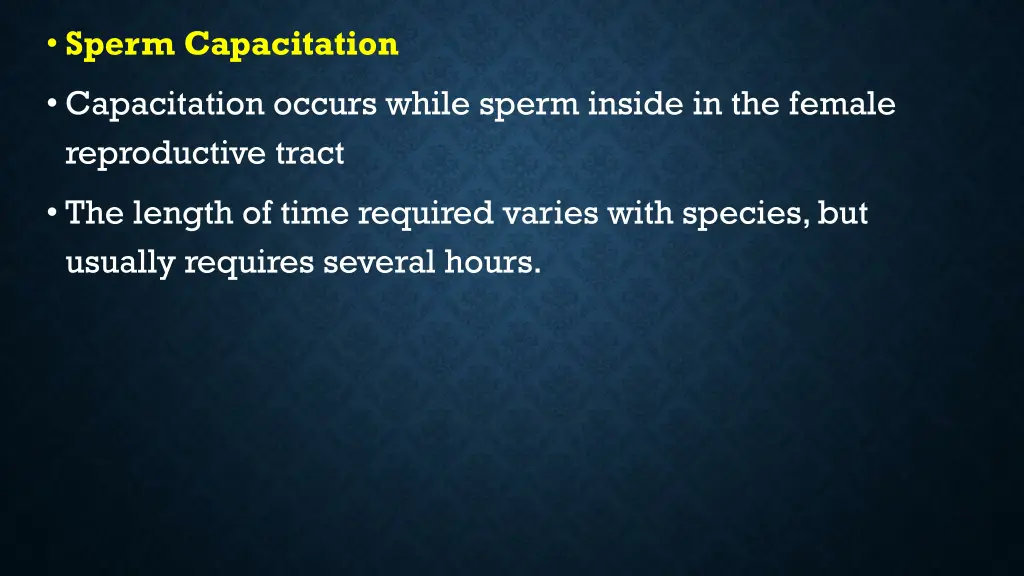 sperm capacitation