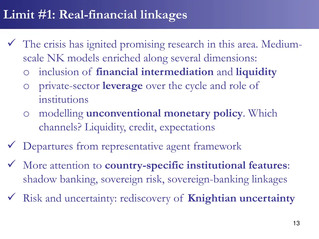 limit 1 real financial linkages 2