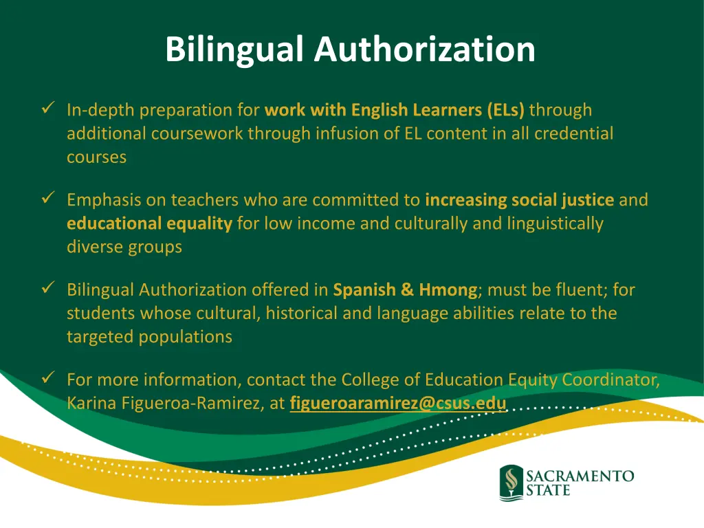 bilingual authorization