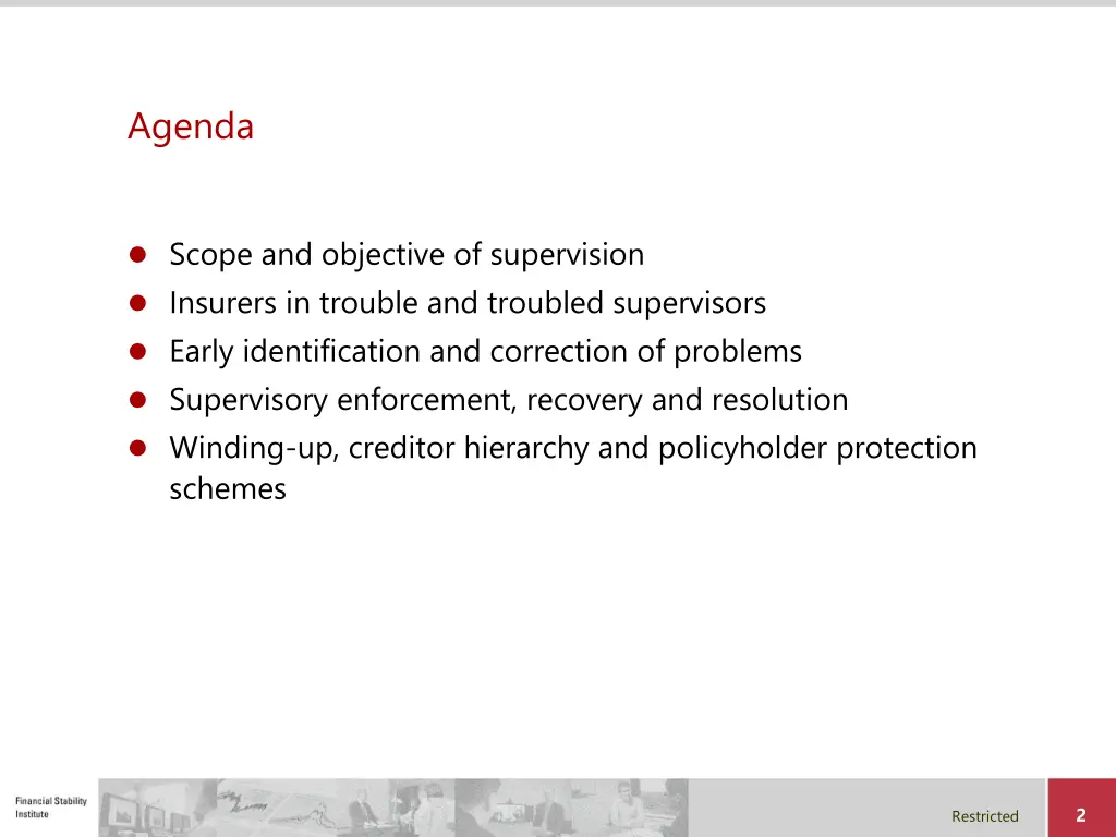 agenda