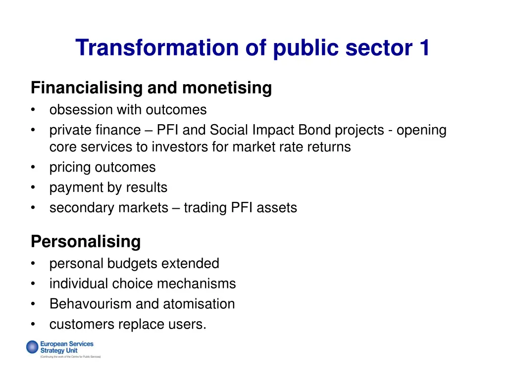 transformation of public sector 1