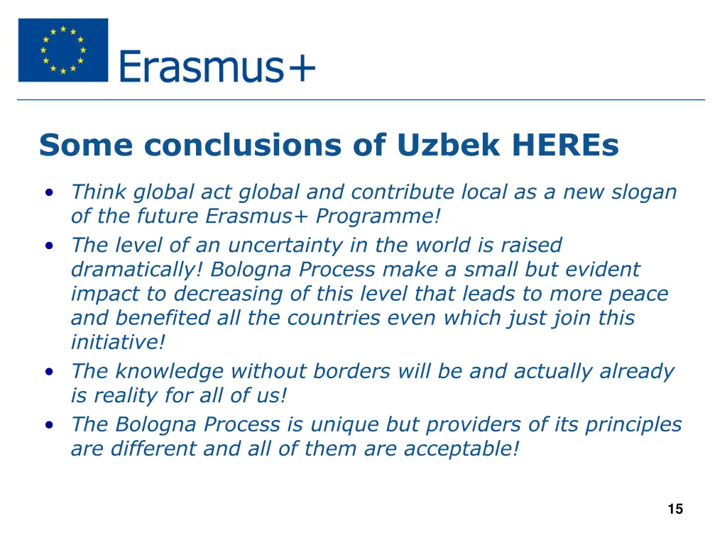 some conclusions of uzbek heres