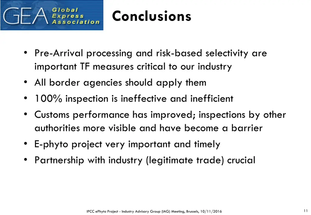 conclusions