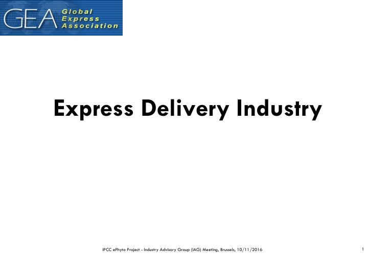 express delivery industry