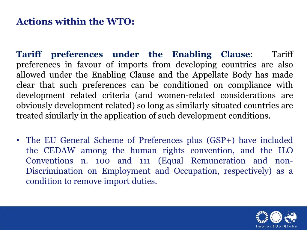 actions within the wto 1